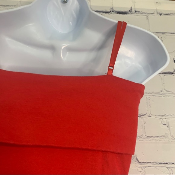 One Step Up Red Tank Top Large - Picture 6 of 7